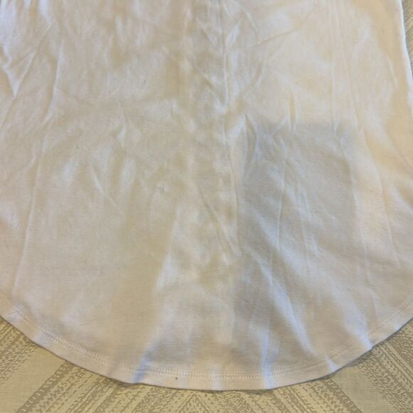 Chaser Women’s White Tank Top with Lace-up Back - Picture 3 of 7